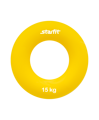 Эспандер кистевой ES-403 "Кольцо", диаметр 7 см, 15 кг, жёлтый